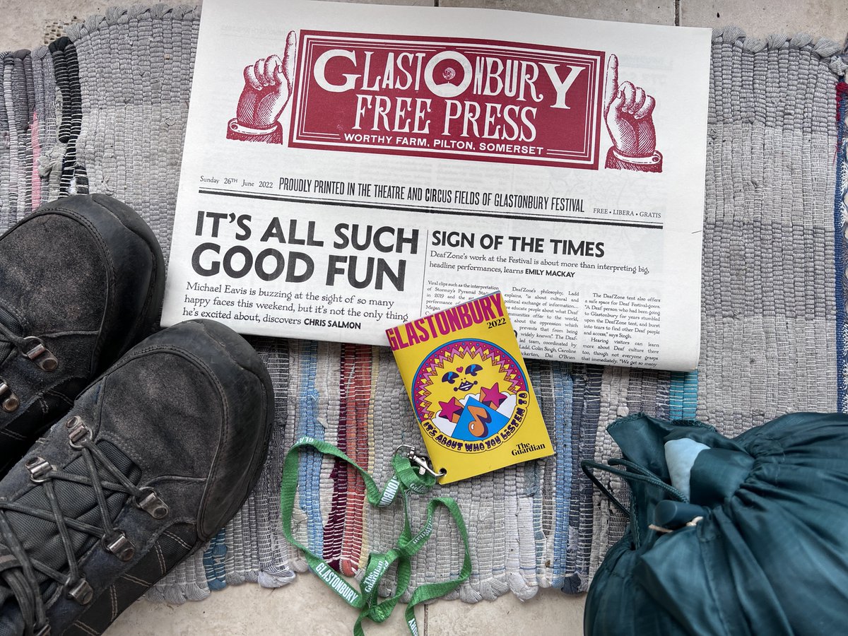 That’s all for another year on the 
@glastolive feed! Thank you to our amazing team of roving tweeters, and to everyone who read, commented and shared all the posts. We’ll see you in 2023!