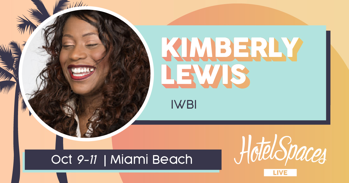HotelSpaces's tweet photo. Kim Lewis, Chief Equity Officer at @WELLcertified, will discuss the role design & construction leaders play in championing #equity and #justice in the communities they serve at #HotelSpaces this fall. Catch all the illuminating content by RSVPing here: https://t.co/C2I01m1MWo https://t.co/PWTNfhabKm