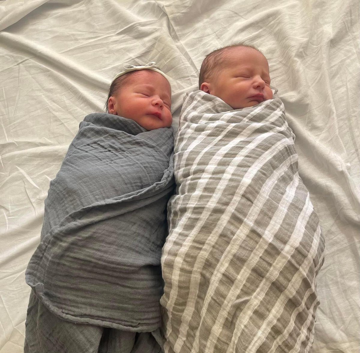 cbornhorst13's tweet photo. Leah and I are blessed to welcome our twins Tate Joseph and Camille Ann into the world! https://t.co/wmhvnh9lxu