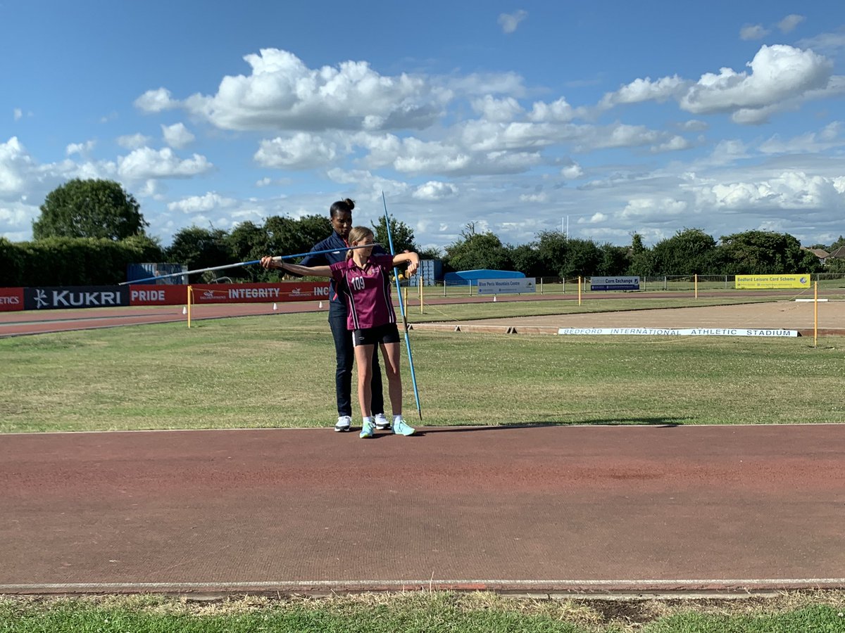 Team_BGS's tweet photo. A very special athletics session tonight with @RealDeniseLewis! Thank you so much for an awe inspiring masterclass across a number of disciplines in preparation for the girls going to National Finals next week &amp; Senior School Sports Day on Wednesday #InspiringTheNextGeneration🏃🏽‍♀️ https://t.co/5W7vt1XjfY