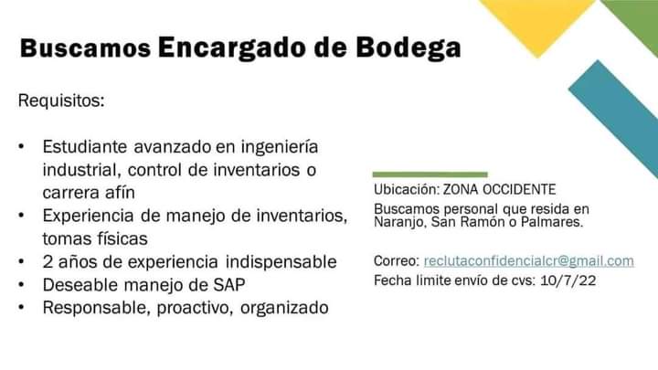 beeworking360's tweet image. Comparto Oportunidades de Empleo #Empleos #Trabajos #buscobrete