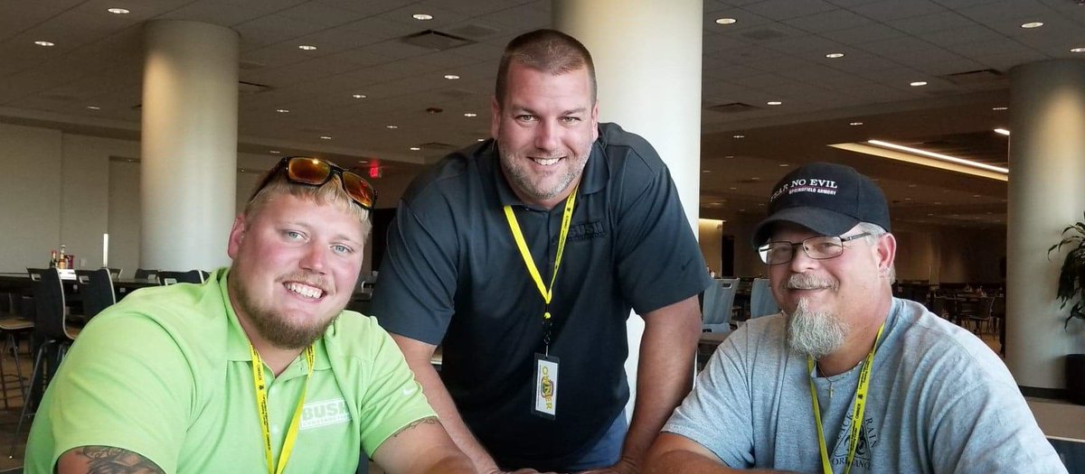 Mason, BJ and Chris spend the majority of their time in the field unless they're learning how to make their job sites more productive. They recently attended the Superintendent Career Training through the Carpenters International Training Fund. #committogrow #drivetosucceed