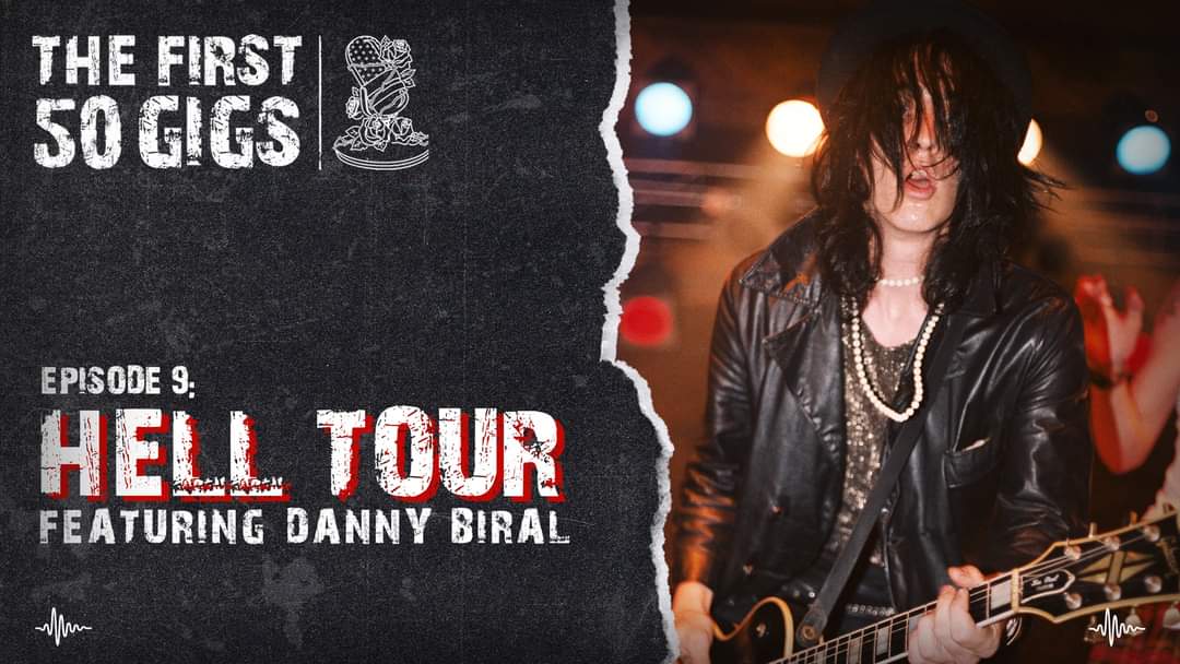 First50GigsS's tweet image. Armados con un Pontiac Catalina verde destartalado, un tráiler U-haul lleno con su equipo y una tarjeta de gasolina robada... El #Appetitelineup salió a su gira del noroeste: el Hell Tour.

¿Quién está listo para el Episodio 9: Hell Tour? ¡¡Sale el 6 de julio!! Link en bio 🔗