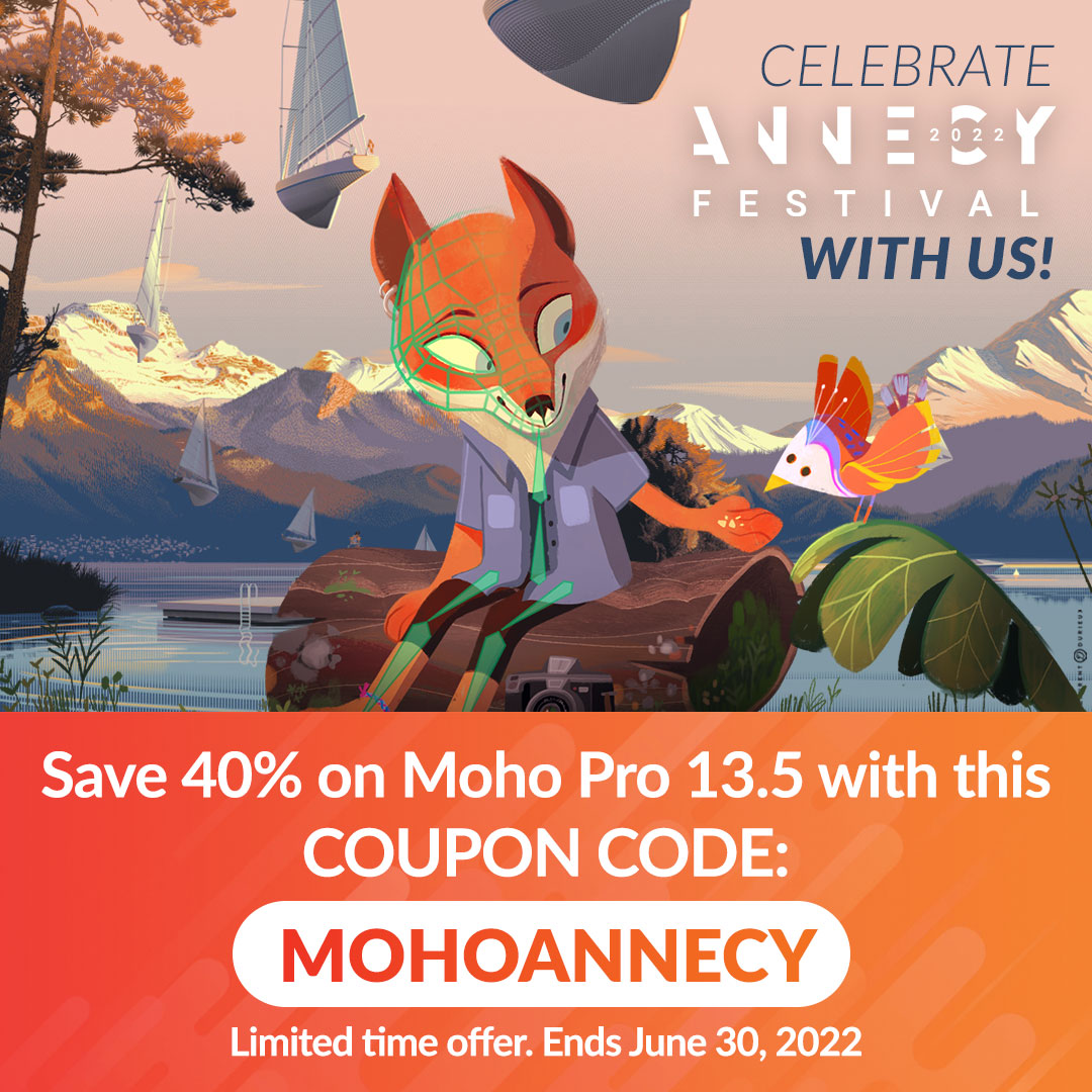 Moho Animation on Twitter "GET 40 OFF MOHO PRONUse Coupon Code MOHOANNECYNNIn