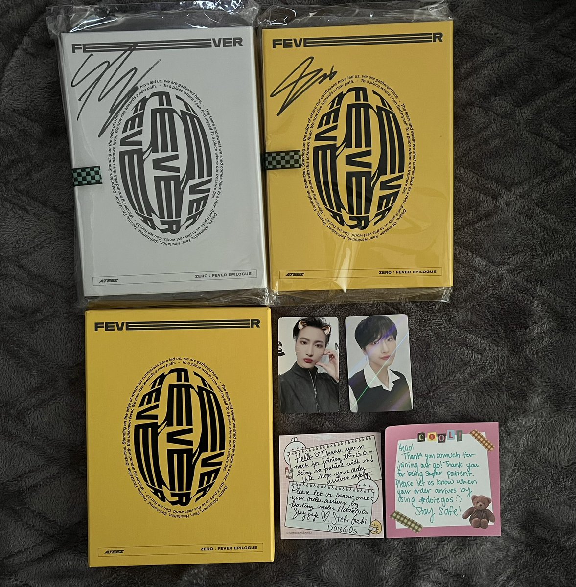 Strawbaerrie__'s tweet photo. thank you @doieGOs for doing a go for the albums! everything arrived safely! #doieGOs https://t.co/MwydhICGtj