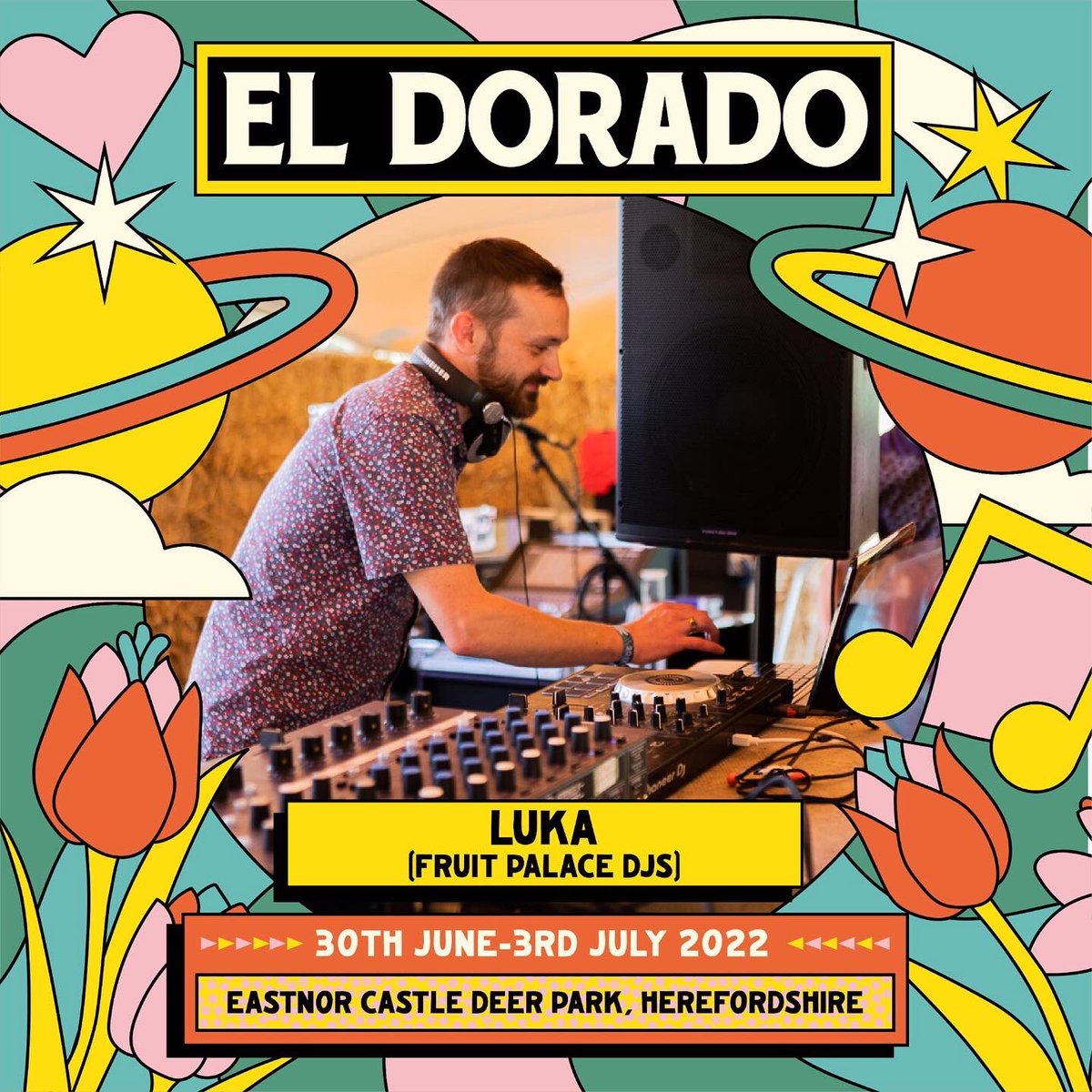 FruitPalaceFP's tweet photo. .@ElDoradoUK This Weekend 🔊🔊🔊

We’re dropping an eclectic selection of dancefloor heaters from across the globe. Hit the link below for a taster of what to expect. 

You’ll find us on the Treasure Island Pirate Ship. Arrrrrrgh
🦜🏴‍☠️
https://t.co/VYzTTtNz9d https://t.co/F2dfDZL1Hq
