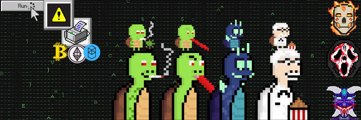 H3lD3x's tweet image. My new banner dedicated to the launch of Tiny @PunksTurtle #NFTcollections🐢🌆
Featuring the @anonymous__ftm masks🎭

#NFTCommmunity #NewProfilePic