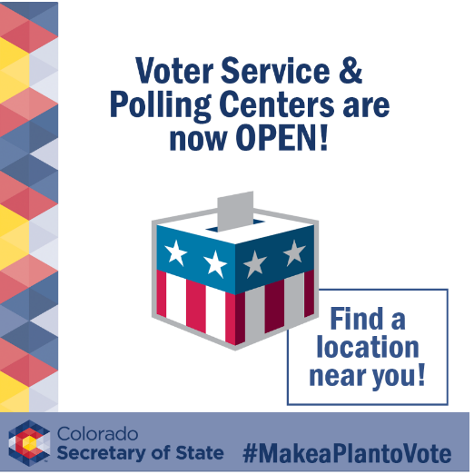 Colorado's Primary Elections end tomorrow at 7pm and your participation is so important!
Visit govotecolorado.gov to find your nearest voting location, track your ballot, or update your registration.
Boulder voters can also find local information at bouldercounty.org/elections