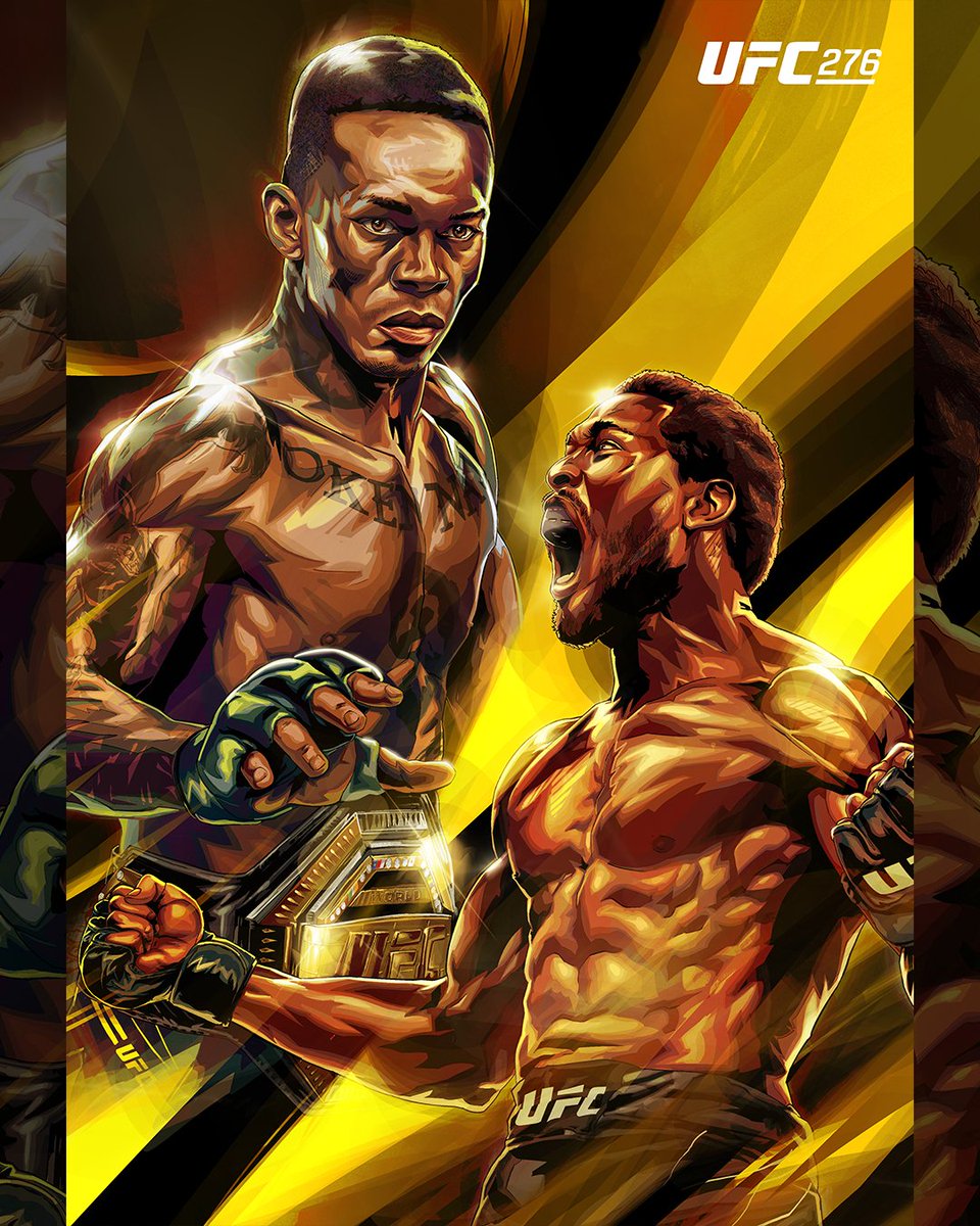 ufc's tweet photo. Your #UFC276 Artist Series posters have 𝐃𝐑𝐎𝐏𝐏𝐄𝐃 🖼

[ Grab the design now on @UFCStore | 🎨 @the_art_of_mma ] https://t.co/UA5dTXud7q