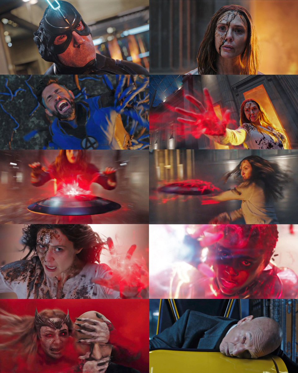 itsjustanx's tweet photo. Narrator: They could not, in fact, handle the little witch. #ScarletWitch https://t.co/A2Uki2WYwG
