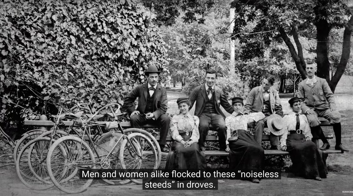 david_bilinsky's tweet photo. Smile of the Day June 27, 1894 Annie Londonderry sets out to #bicycle round the world. Blog post https://t.co/4Ox9OtTSIO. A history of Annie Londonderry, a bicycle joke, a video on Annie and a Thought by Mark Twain #accomplishment #history #biography #audacious #women #daring https://t.co/OIqdBZvZxC