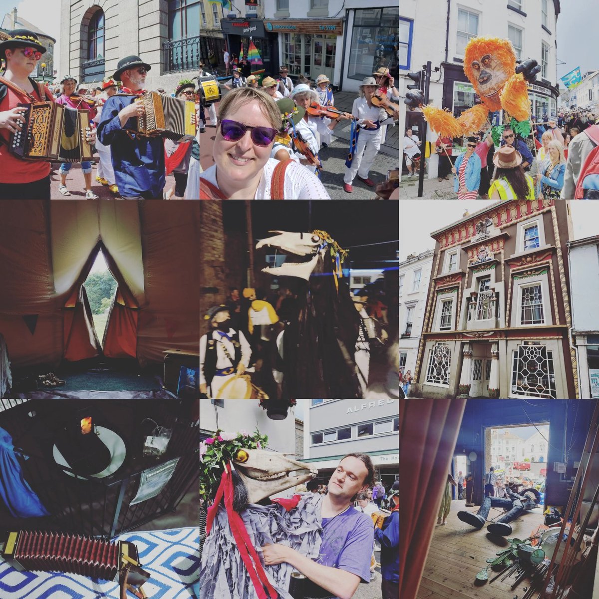 MelBiggsMusic's tweet photo. What an A-MAZEY-ING weekend in #Penzance for #MazeyDay celebrations! 3 of my fave Golowan band tunes for today's #MelodeonMonday
๐
https://t.co/5yifhQVjBv
#Golowan2022
#Cornwall https://t.co/oMlZLGow9X