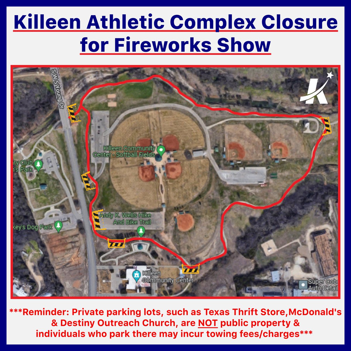 This Saturday, Killeen will hold its Independence Day Extravaganza downtown. It's an afternoon of live entertainment starting at 4 p.m. and ending with a big fireworks show starting at 9:30 p.m. 
Be sure to join us! 
#Killeen #fireworks