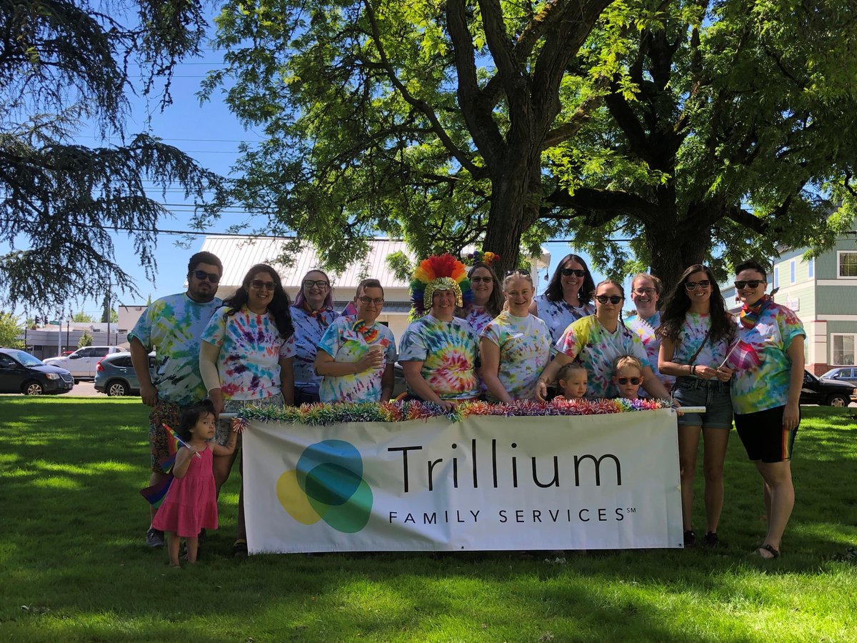 TrilliumFamily's tweet photo. Trillium Family Services showed up loud and proud for the local Pride event in Albany Oregon.
What a great event! Thank you to everyone that marched with us!
Check out more photos here: https://t.co/eQ8OPoXxMy
#Pride #Albany #WeAreTrillium #KeepOregonWell https://t.co/5tHxNYVGc4