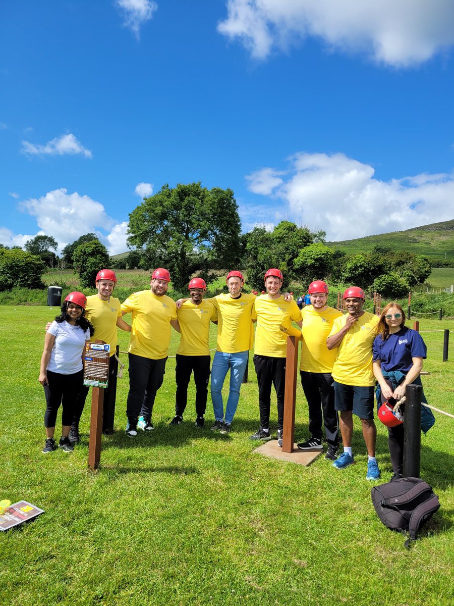 celine_sherlock's tweet photo. Great day out today at @SkyParkIE with @Liberty_IT  celebrating 25 years of @Liberty_IT,  we certainly  got a bit closer as a team doing some of those team building exercises. 😄 I've really missed days like these, thank you @Liberty_IT https://t.co/ulry3VYrOY