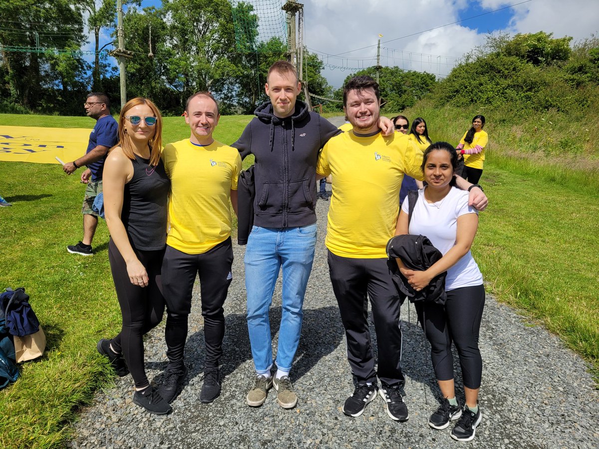 celine_sherlock's tweet photo. Great day out today at @SkyParkIE with @Liberty_IT  celebrating 25 years of @Liberty_IT,  we certainly  got a bit closer as a team doing some of those team building exercises. 😄 I've really missed days like these, thank you @Liberty_IT https://t.co/ulry3VYrOY