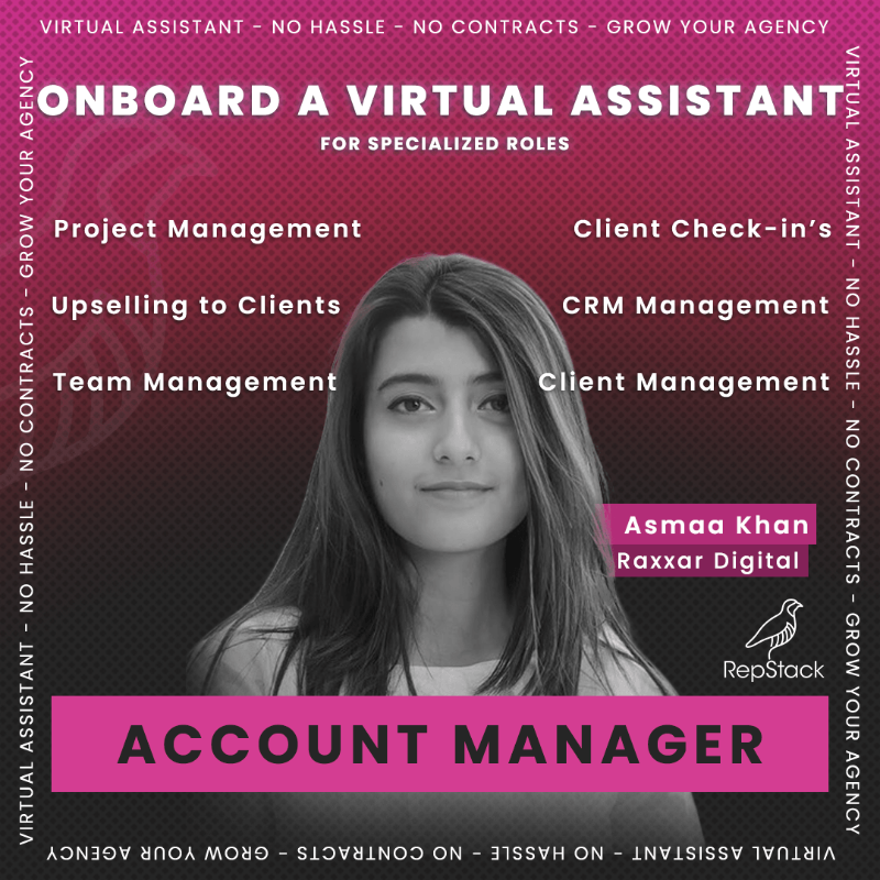 repstackco's tweet photo. Digital Marketing Agency Owners

Are you looking for a way to find quality VAs without having to do all the work yourself? 

We Place Virtual Assistants inside 3 key Roles

🟢 Marketing Assistants

🟢 Sales Assistants

🟢 Account Managers

Book a FREE Discovery Call Now ⤵️