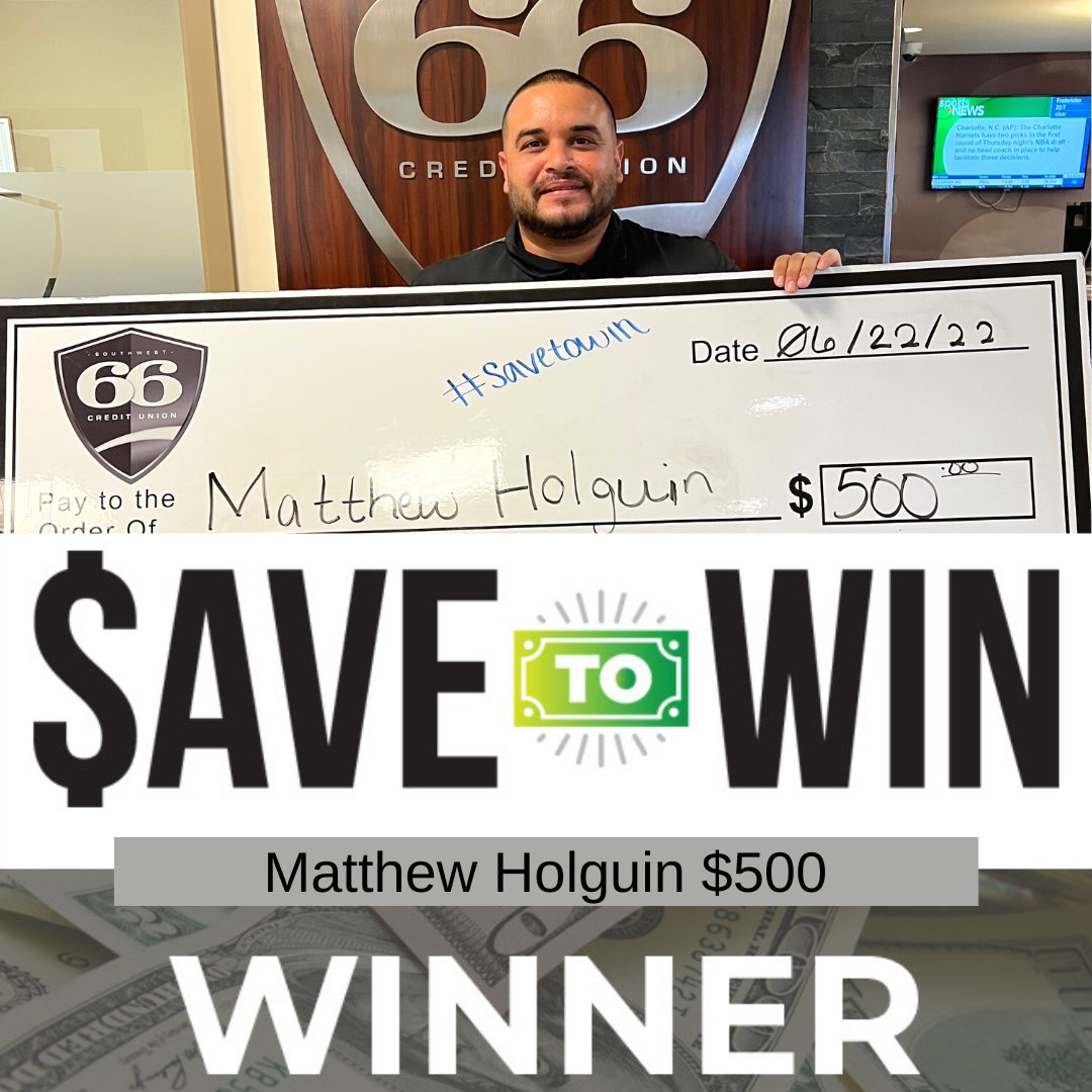 SW66CU's tweet photo. We are so excited to announce our #Save2Win winners!! Congratulations! https://t.co/2OjZouWNA5