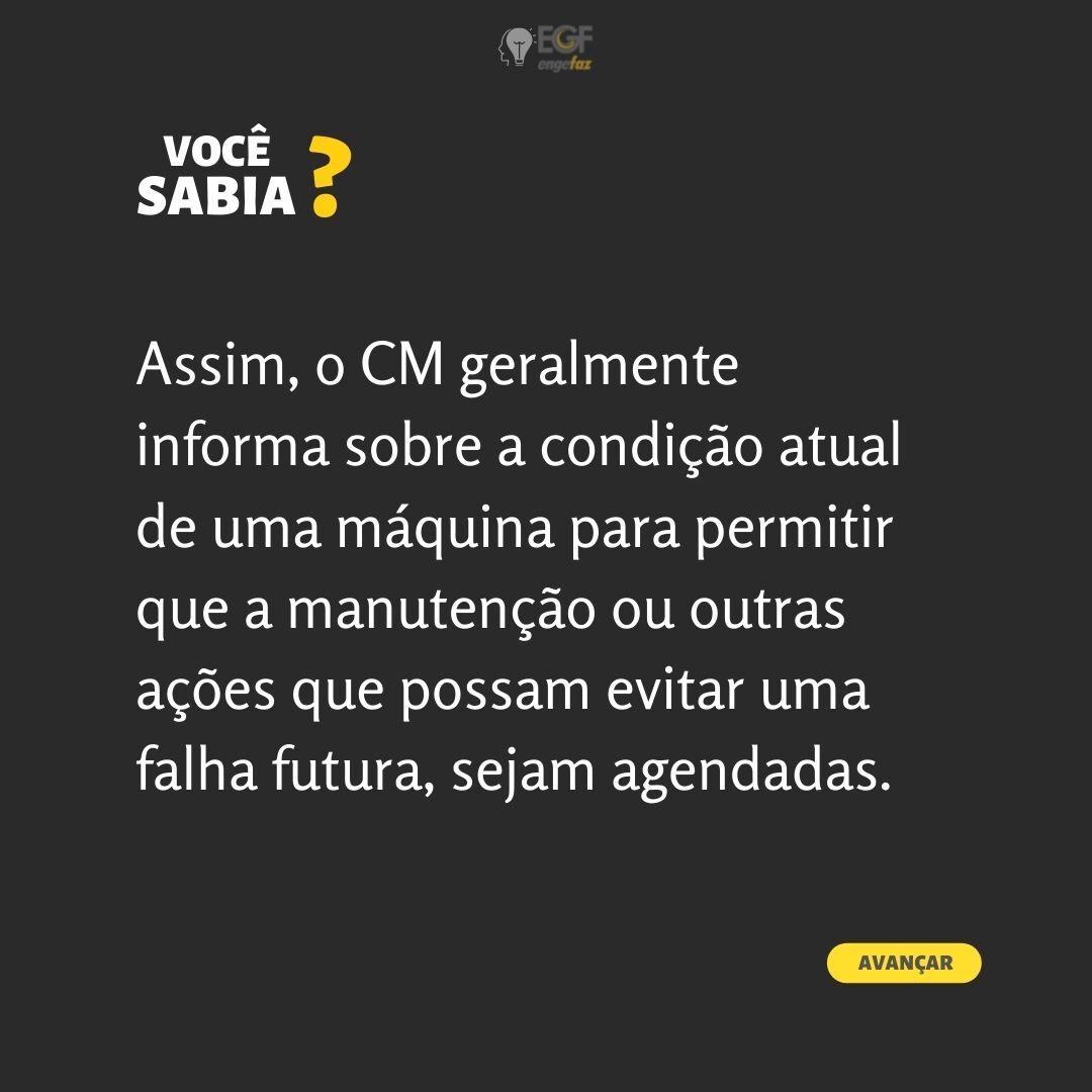 Engefaz's tweet photo. Qual a diferença entre (CM) Condition Monitoring / Monitoramento da Condição e (PdM) Preditictive Maintenance / Manutenção Preditiva? 
#manutençãoindustrial #manutencaopreventiva #manutencao #preventiva #preditiva #tecnologia #conditionmonitoring #hansfordsensors #engefaz https://t.co/SskzbyAr0V
