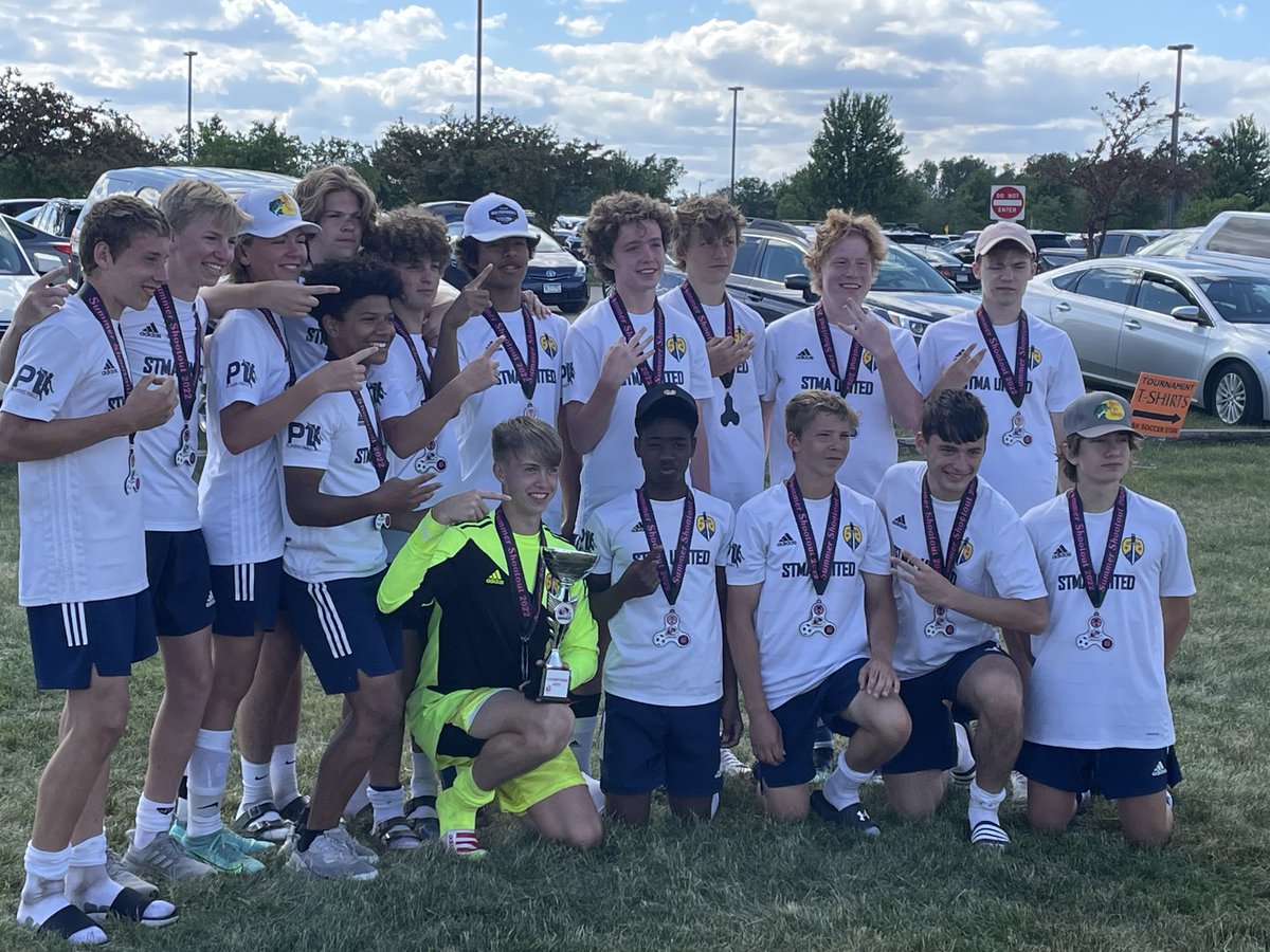 wuolletb's tweet photo. U16/17 Elite division champions of the Appleton, WI Summer Shootout! https://t.co/9IcWOHwCfE