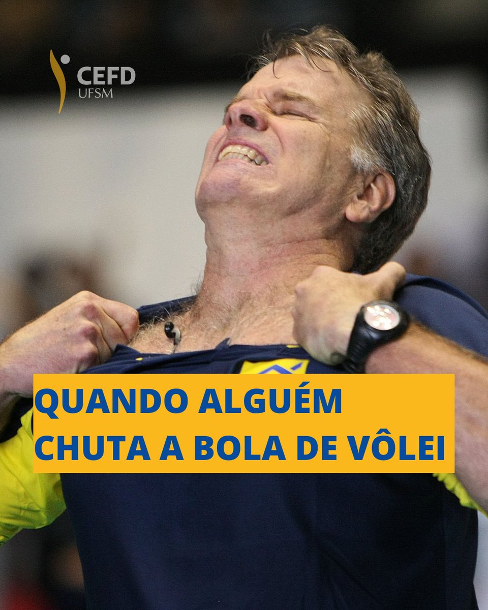 Hoje (27/6) é comemorado o Dia Nacional do Vôlei, parabéns a todos e todas praticantes do esporte!
Preparamos um meme para você, jogador de vôlei, se identificar e compartilhar com outros amantes da modalidade 😅😅