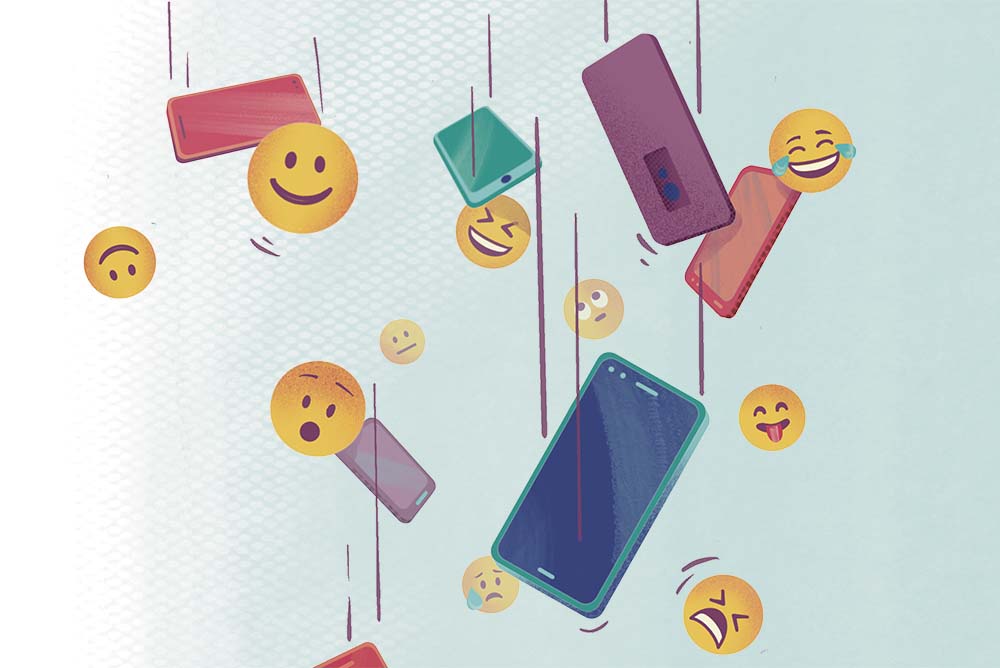 MountRoyalU's tweet photo. Using social media is a delicate balance. It’s great for making connections, but can also trap users in a negative cycle of comparison. MRU faculty and staff discuss the connection between social media and happiness in #SummitMag. https://t.co/fUhBTLEqik https://t.co/m6LCYcG8Hx