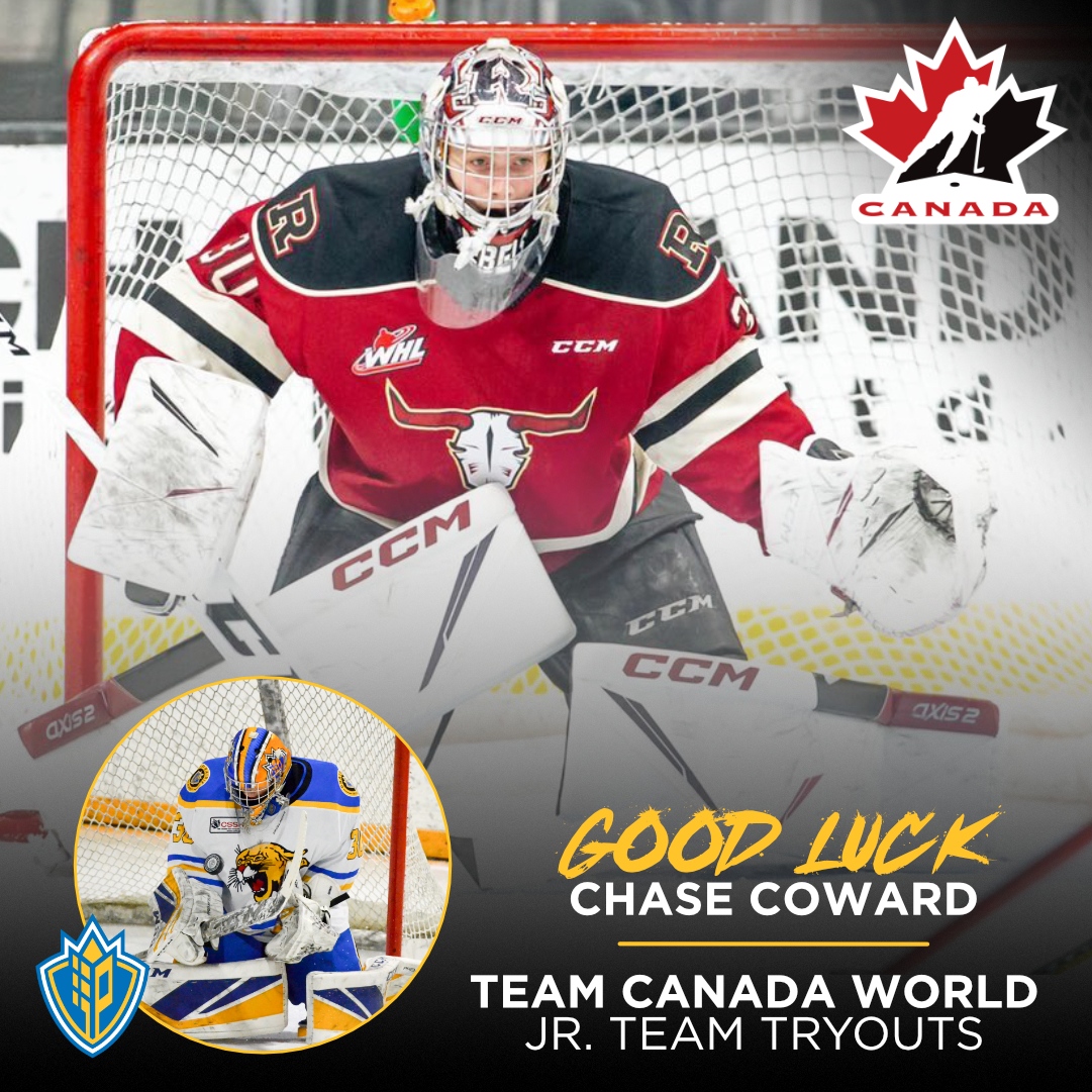 A big Congratulations and "Good Luck", to two year PHA alumni, Chase Coward on his invitation to Canada's National Junior team summer camp!

#PrairiePower #CSSHL #WorldJrs