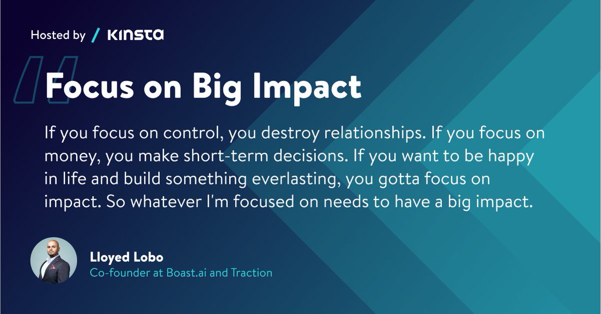 kinsta's tweet image. Yes, yes, and yes! 🙌

@BoastCapital cofounder @lloyedlobo shared even more wisdom on the latest episode of #REPodcast- check it out here! 🚀

ow.ly/nW5Q50JEbey