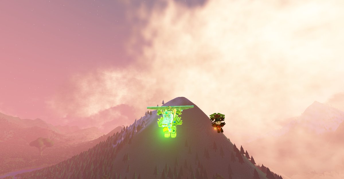 We have some blog posts about weather and breaking auth (YuriMomo was testing too hard) 

veloren.net/devblog-174/
veloren.net/devblog-175/

#gamedev #opensource #rustlang #voxelart