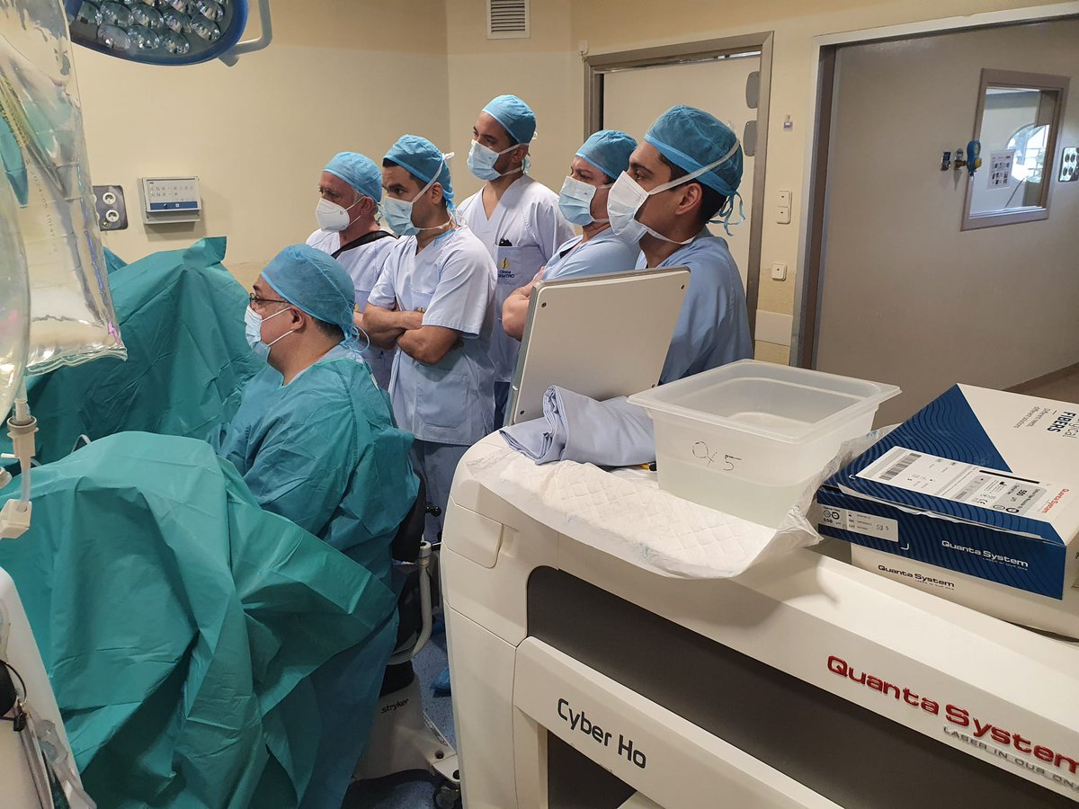 3-day HoLEP course with 14 cases with visitors from Chile <a href="/LucaMartinel/">luca martinelli</a> <a href="/quanta_system/">Quanta Surgery</a> <a href="/arquimedes_rc/">Arquímedes Rodríguez Carlin</a> <a href="/ICUAurologia/">ICUA</a>