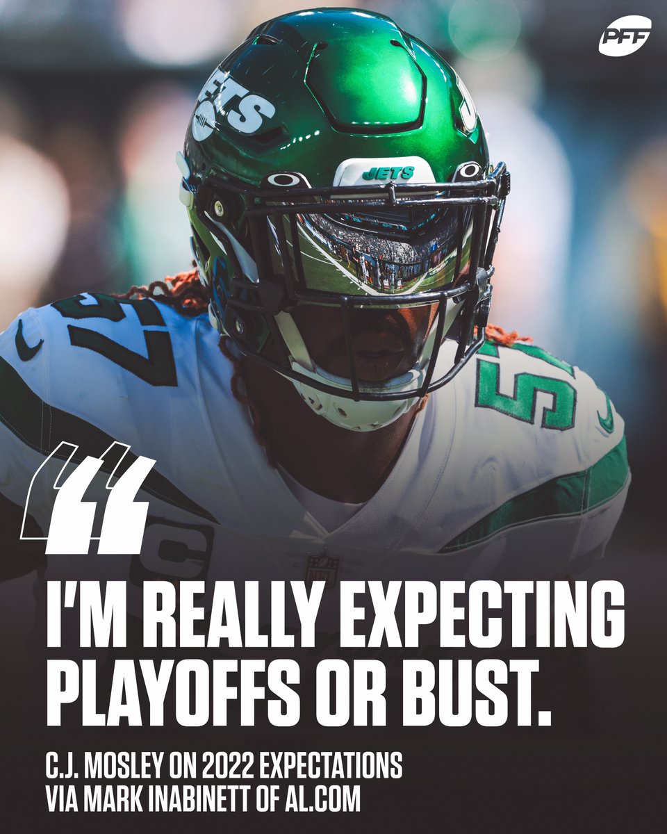 C.J. Mosley has high expectations for the Jets 2022 season 👀 https://t.co/CySGEK5K2Y