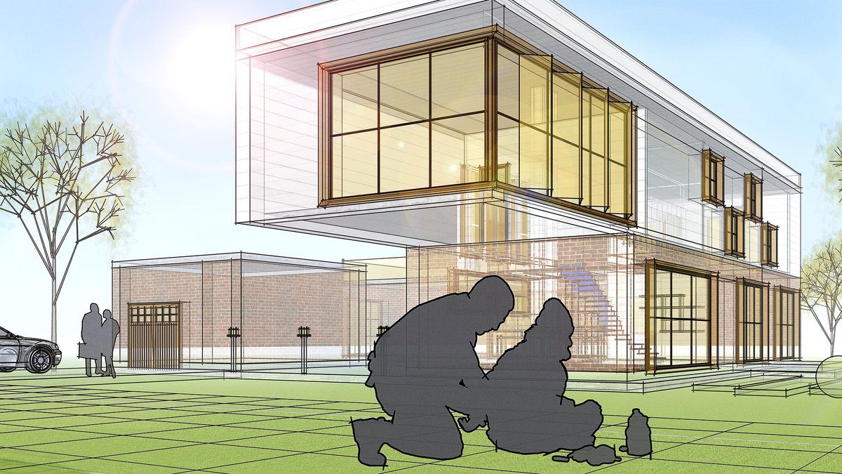 Realistic Concept Art For New Luxury Condos Features Homeless Man Getting Arrested bit.ly/3ymaalW