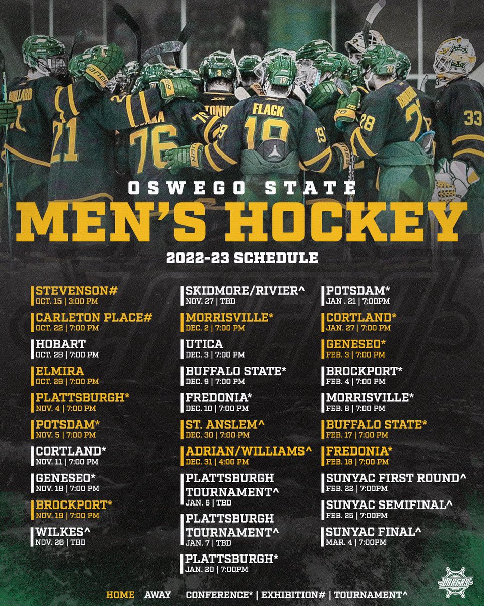 OswegoMHockey's tweet image. MARK YOUR CALENDARS, lakeshow starts October 15th🌊 

See the full release in the Laker App! #RollLakers