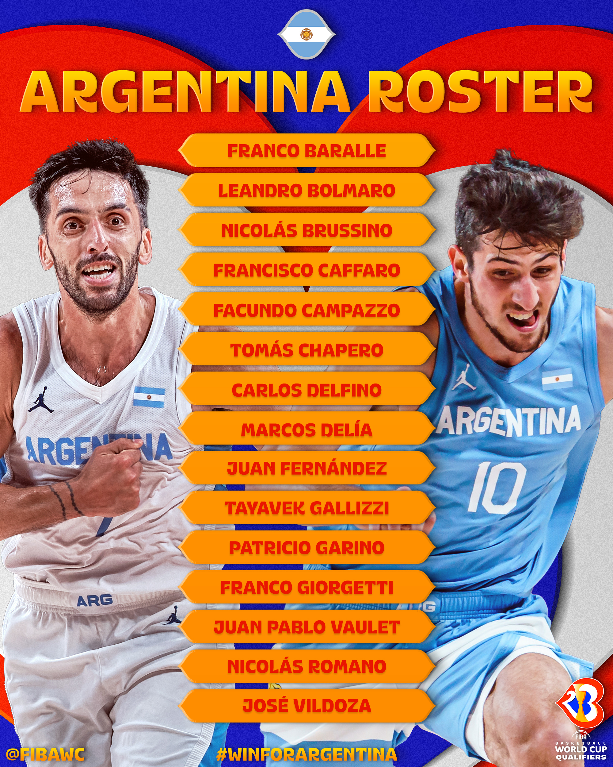 FIBA Basketball World Cup on Twitter: "Might we see some 𝕱𝖆𝖈𝖚𝖓𝖉𝖔 𝕸𝖆𝖌𝖎𝖈 🪄 this week? 🇦🇷 Here's how Argentina will line up Panama unbeaten Venezuela 💪 #WinForArgentina #FIBAWC 📺