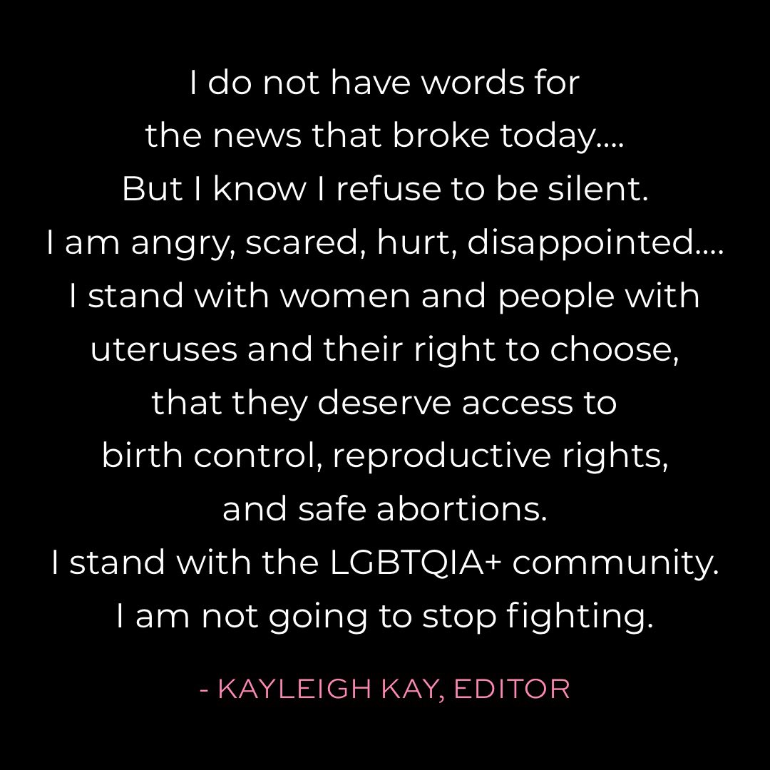 PhilocalyMag's tweet photo. We know we aren’t as active on here, but know that Philocaly Mag stands with the right to choose.
(Statement that was shared to our IG and FB) https://t.co/bZn3DeZyvO