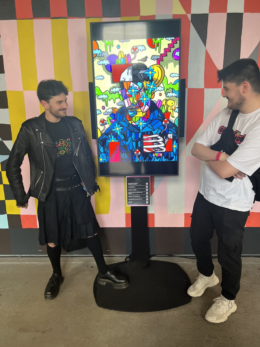 last week I saw my art up in Times Square, on posters across the city, in a gallery in Soho and at the ZORA event…. I’m just so incredibly grateful for these moments and opportunities.

now it’s time to get my art up at home in Scotland ❤️