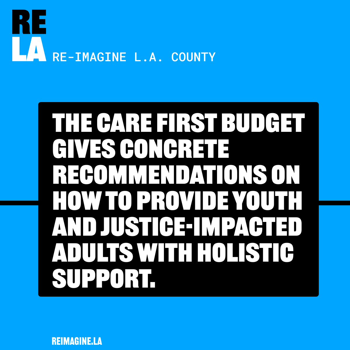 .@LACountyBOS @LACountyCEO @hildasolis @HollyJMitchell @SheilaKuehl @SupJaniceHahn @kathrynbarger 

#FullyFundCareFirst #CareFirst #CareFirstBudget #CloseMCJ #YouthJusticeReimagined