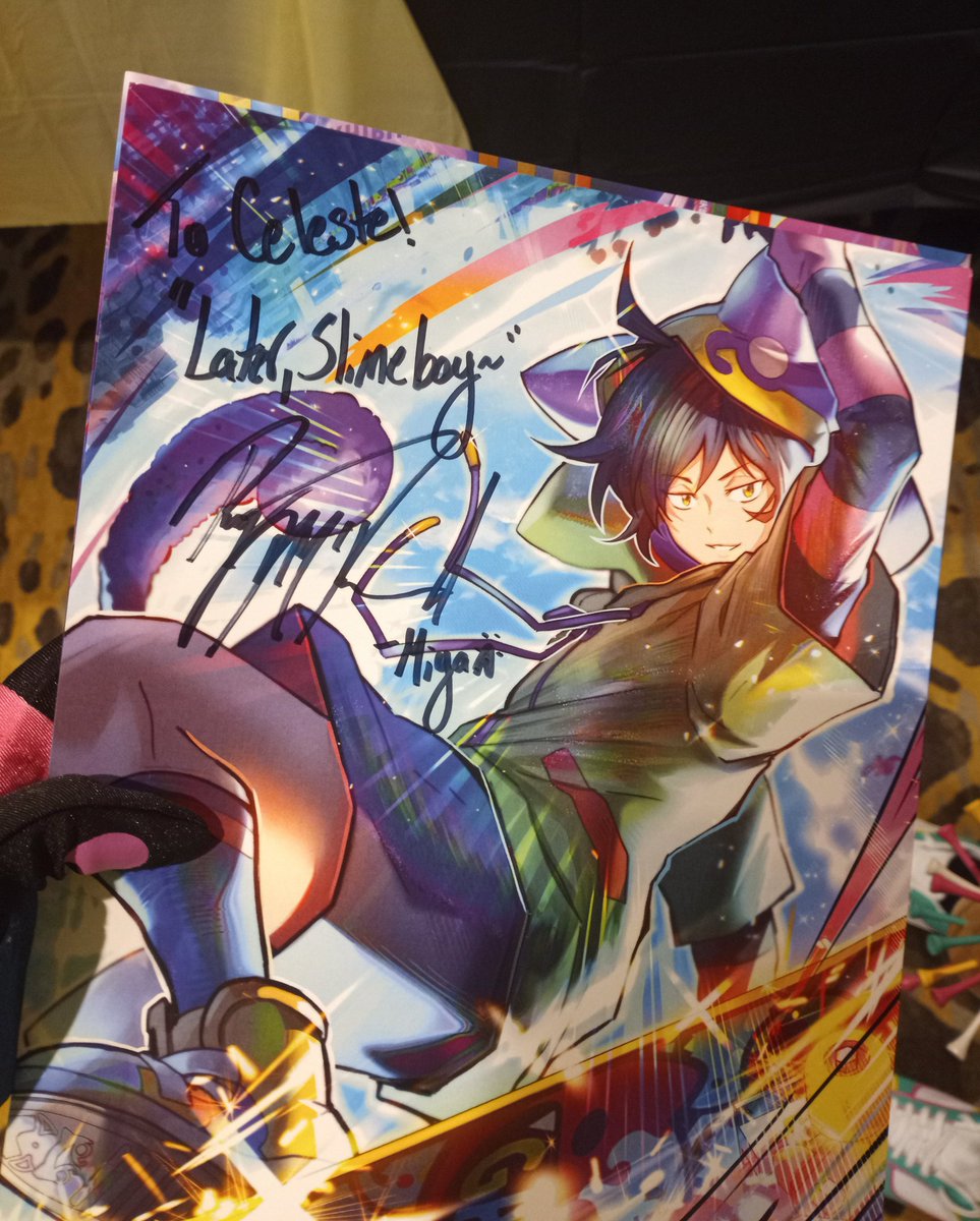 Got to meet <a href="/ImMrTransistor/">Jonah Scott</a> and <a href="/RyMcKeand/">Ry McKeand</a> yesterday at Kyokai con yesterday and they were both awesome!!! Both really cool down to earth type, so glad i was able to meet at talk with them for a bit. Amazing experience 😆 you guys really made my whole day ❤