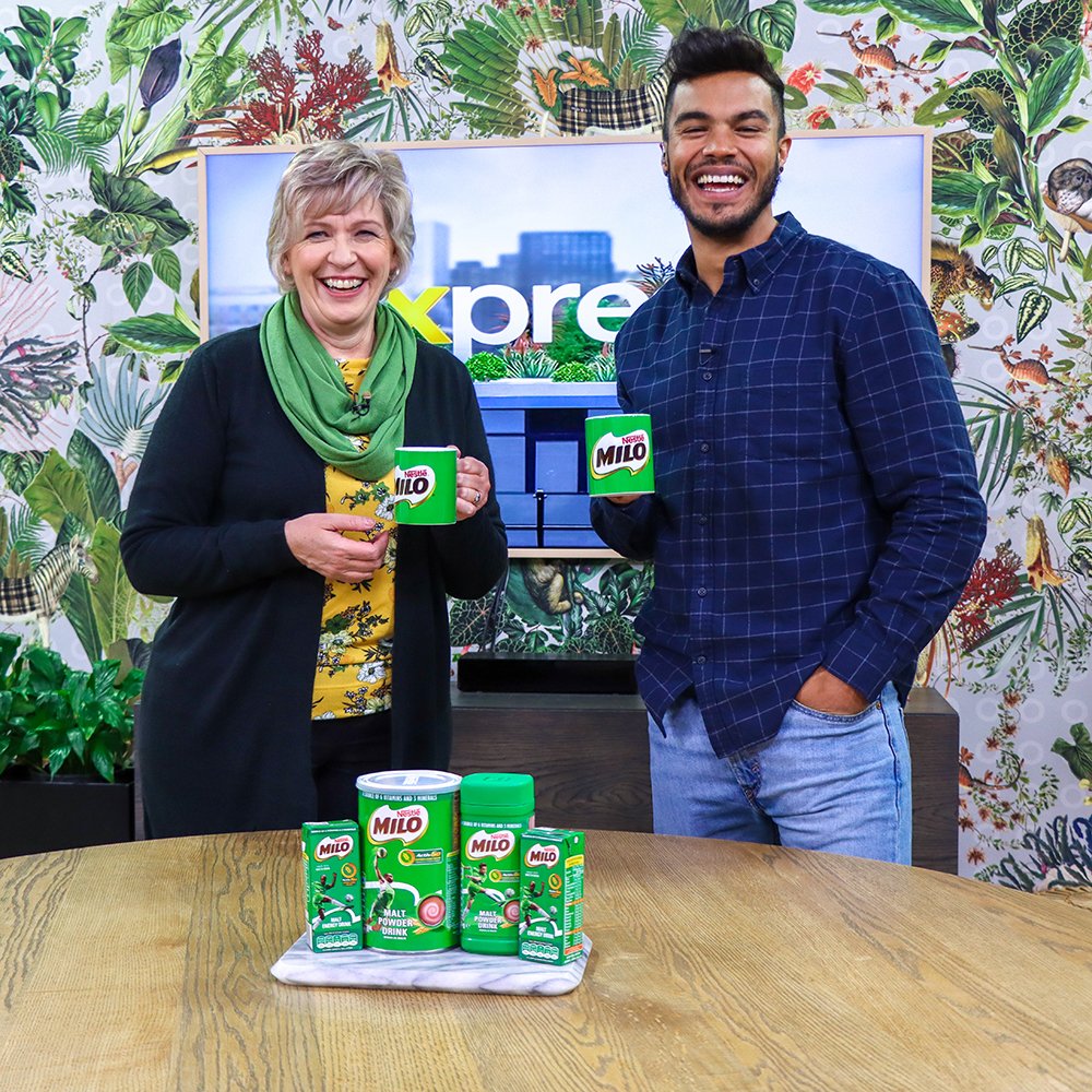 expressoshow's tweet photo. Today's children need A LOT of energy! A cup of NESTLÉ MILO®️ will help sustain them to succeed every day!
Win a R20,000 trolley dash at Sportsmans Warehouse for you & a school of your choice! Buy a @MILOSouthAfrica tin & follow instructions to enter.
#ItsGoTime #MILOGoFurther https://t.co/D0zvXw12Df