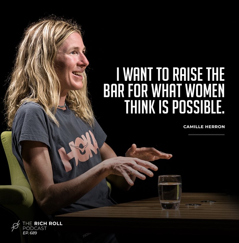 USA Ultrarunning (@usaultrarunning) on Twitter photo Coming off her 8th place finish at <a href="/wser/">Western States 100</a>, <a href="/runcamille/">Camille Herron 🦸♀️</a>’s discussion with Rich on the <a href="/richroll/">richroll</a> podcast is now LIVE! They cover a variety of topics including closing the gender gap, crushing World Records & the Power of Happiness! richroll.com/podcast/camill… Coming off her 8th place finish at <a href="/wser/">Western States 100</a>, <a href="/runcamille/">Camille Herron 🦸♀️</a>’s discussion with Rich on the <a href="/richroll/">richroll</a> podcast is now LIVE! They cover a variety of topics including closing the gender gap, crushing World Records & the Power of Happiness! richroll.com/podcast/camill…