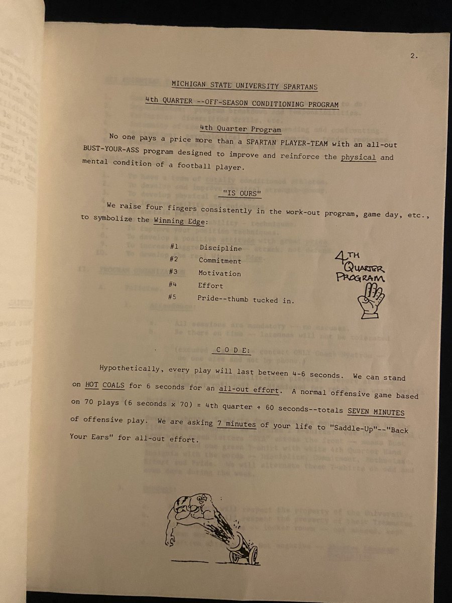 CoachTroyTaylor's tweet photo. Anyone heard of this before? i wonder who the head coach was? #BuiltBySaban https://t.co/aY0tKpbBwT