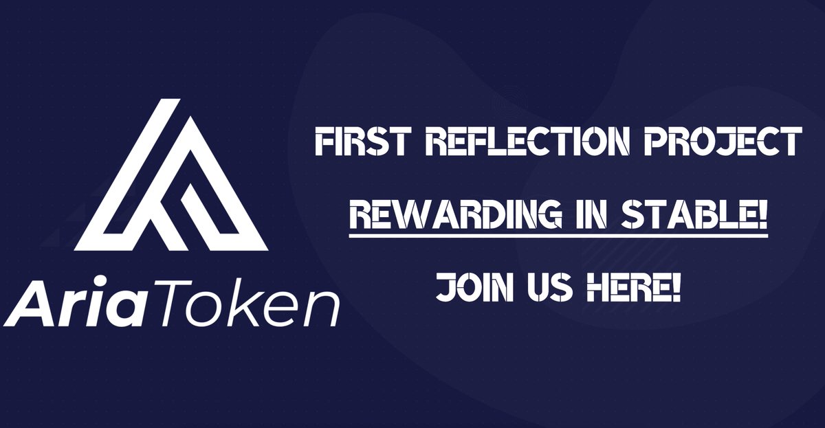 Aria Token tweet media