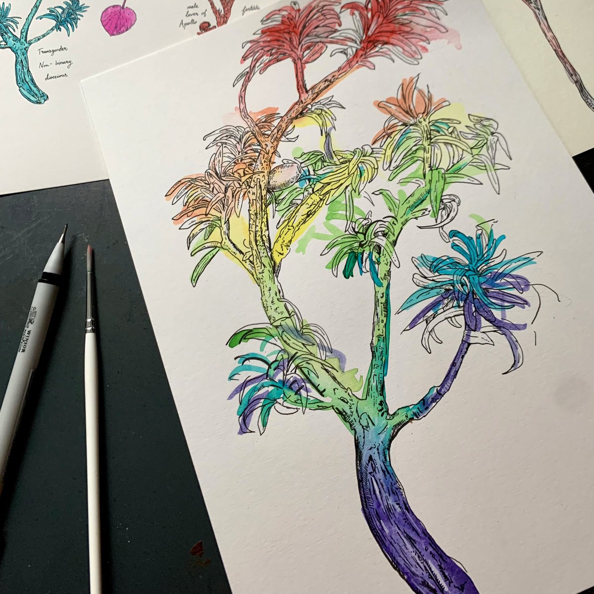 🌿 Healing Gardens of Bab: Queer Botanical Drawing
📍 Selfridges Birmingham
🗓️ Saturday July 2
🕑 2pm-3:30pm & 4pm-5:30pm
🎟️ FREE bit.ly/QBDraw

Hosted w/EL Thrush. All skill levels welcome. Materials provided. 
@fiercefestival #HealingGardensOfBab #QueerBotany