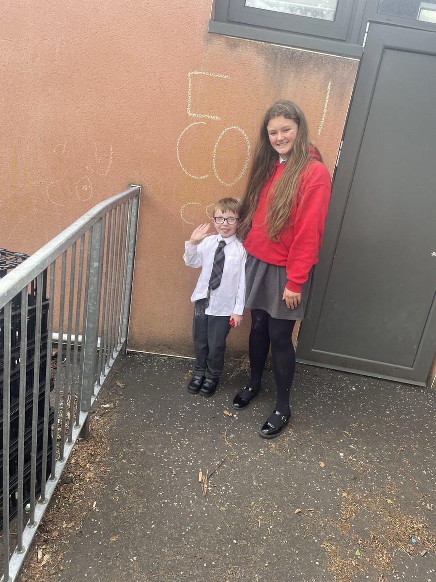 MissBrownWPS's tweet photo. Can you believe this Whinhill girl’s name that her buddy had written on the wall when she was in P1 is STILL there! Of course she had to carry on the tradition and write her buddy’s name underneath🥺 @WhinhillPS https://t.co/ZKVmad44EM