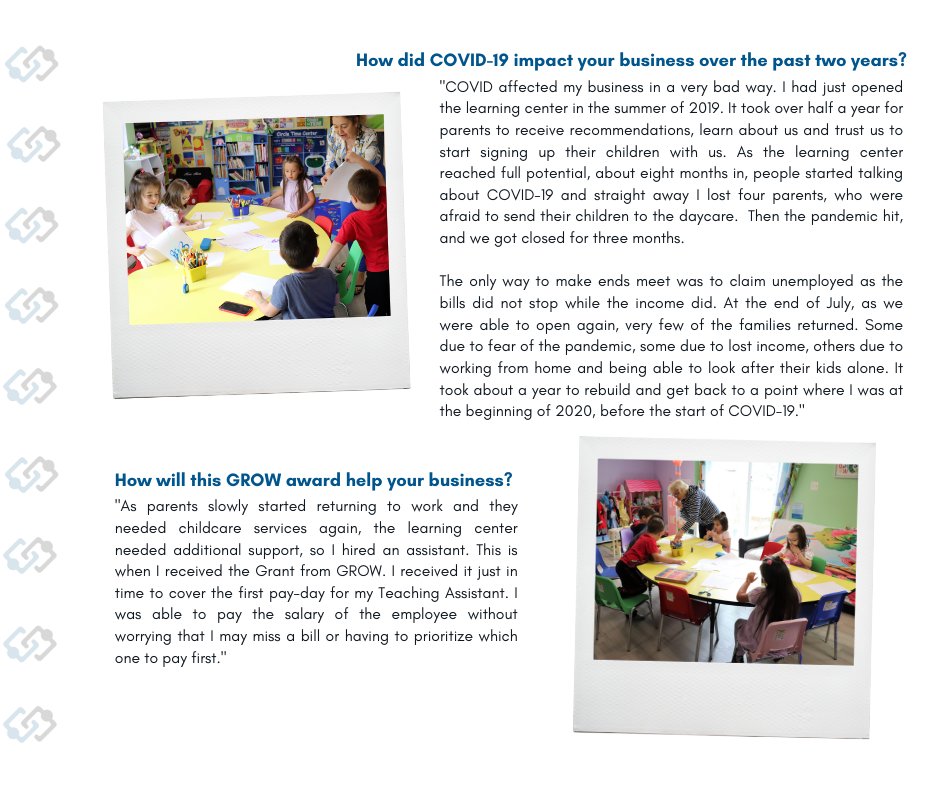 worksourcemd's tweet photo. WSM has (and will be) been awarding financial assistance under our #GROWProgram to small businesses in #MoCoMD that were greatly affected by the #COVID19 pandemic. Gabriela Gueorguieva of Mia's Mom Daycare, has allowed us to share her compelling story! https://t.co/eUKHNNHirM