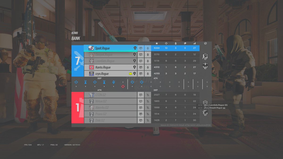 "you're just a ranked player" 

no, I'm the #1 Champion

#GoRogue #R6EUL