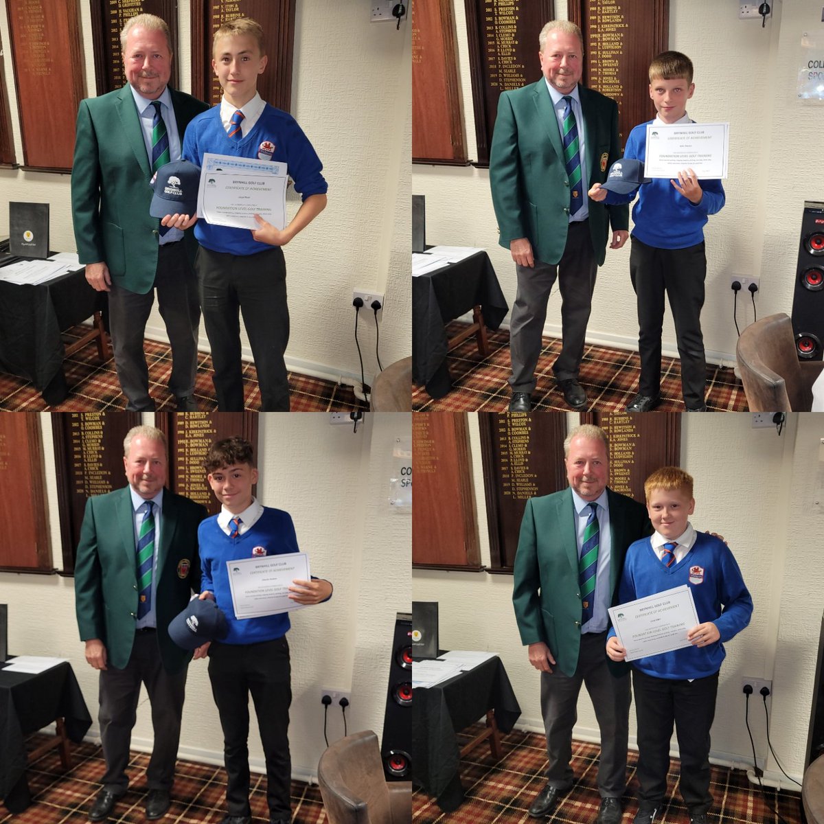 WhitmoreHighPE's tweet photo. Tonight was the presentation for the @whitmorehigh @BrynhillCourse Golf Academy graduation. A terrific event where the pupils were awarded their Academy caps, memberships and certificates. We've said it before, but this is a fantastic community link. Well done all involved! ⛳️ https://t.co/wj9xxxQwJ4