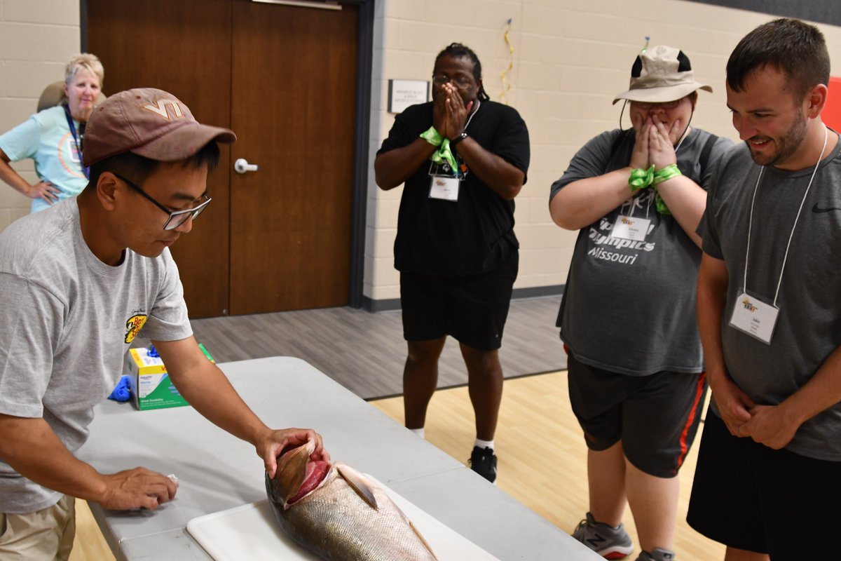 SOMissouri's tweet photo. Our campers are gaining lots of new experiences at #GaryBrimerSportsCamp! #SOMO #SilverCarp https://t.co/bOmlxEQWhh