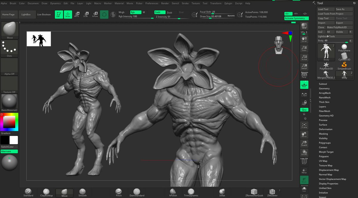 evoluxcreative's tweet photo. demogorgon on steroids

#3dart #3Dartist #zbrush #Blender3d #blenderart #blendercommunity https://t.co/XkaIlpkvL1