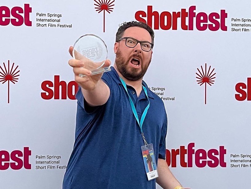 DominarFilms's tweet photo. WE WON BEST MIDNIGHT SHORT at @PSFilmFest ! Can not believe we won an award at such an incredible festival. Thank you to the awesome Shortfest team &amp; all the amazing filmmakers 🙏 https://t.co/rhqTHnNFea